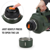 Dr-Kadi KD9058-5000G Vacumm Bottle  5000 ml - Green