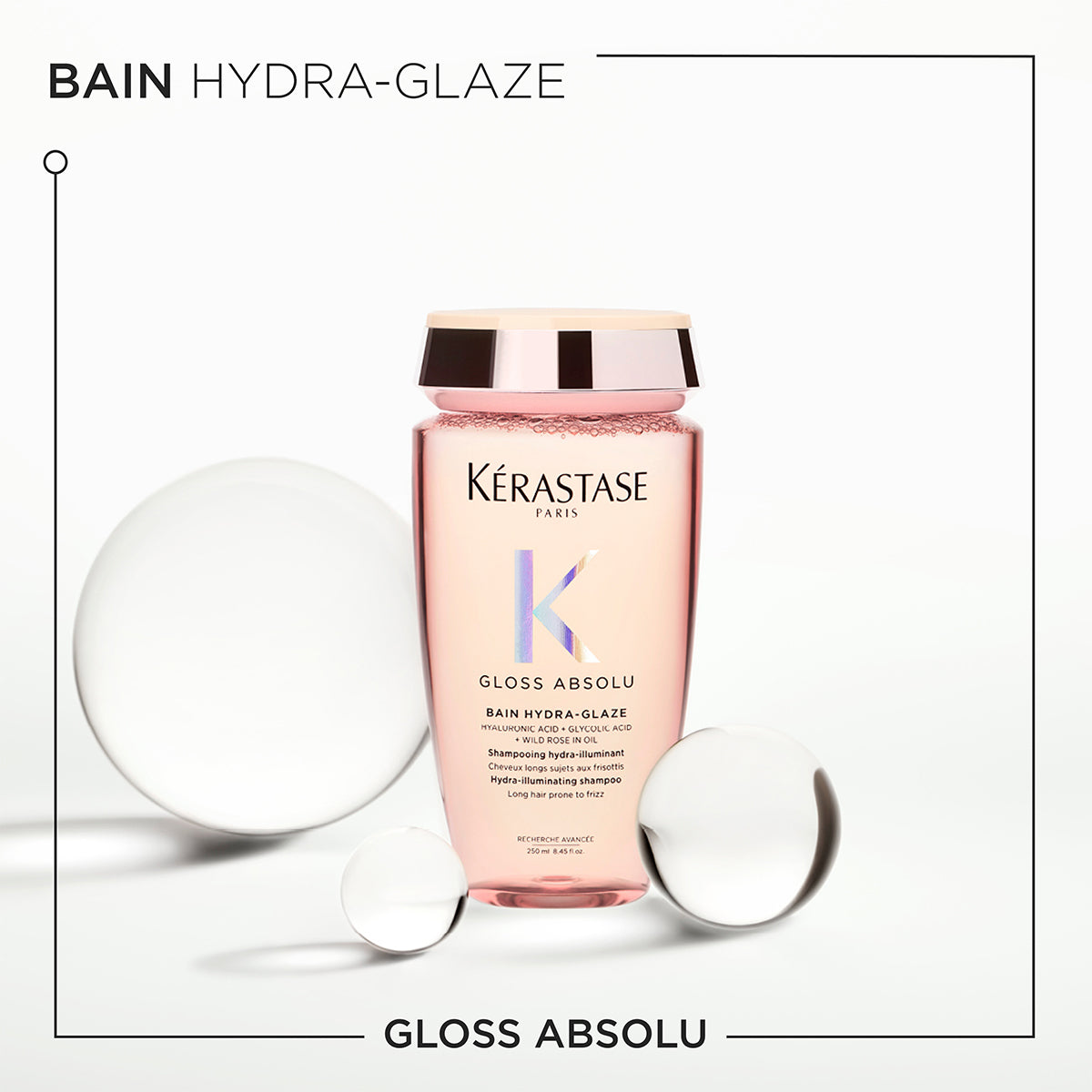 Gloss Absolu Bain Hydra-Glaze Anti-Frizz Shampoo - 250ml