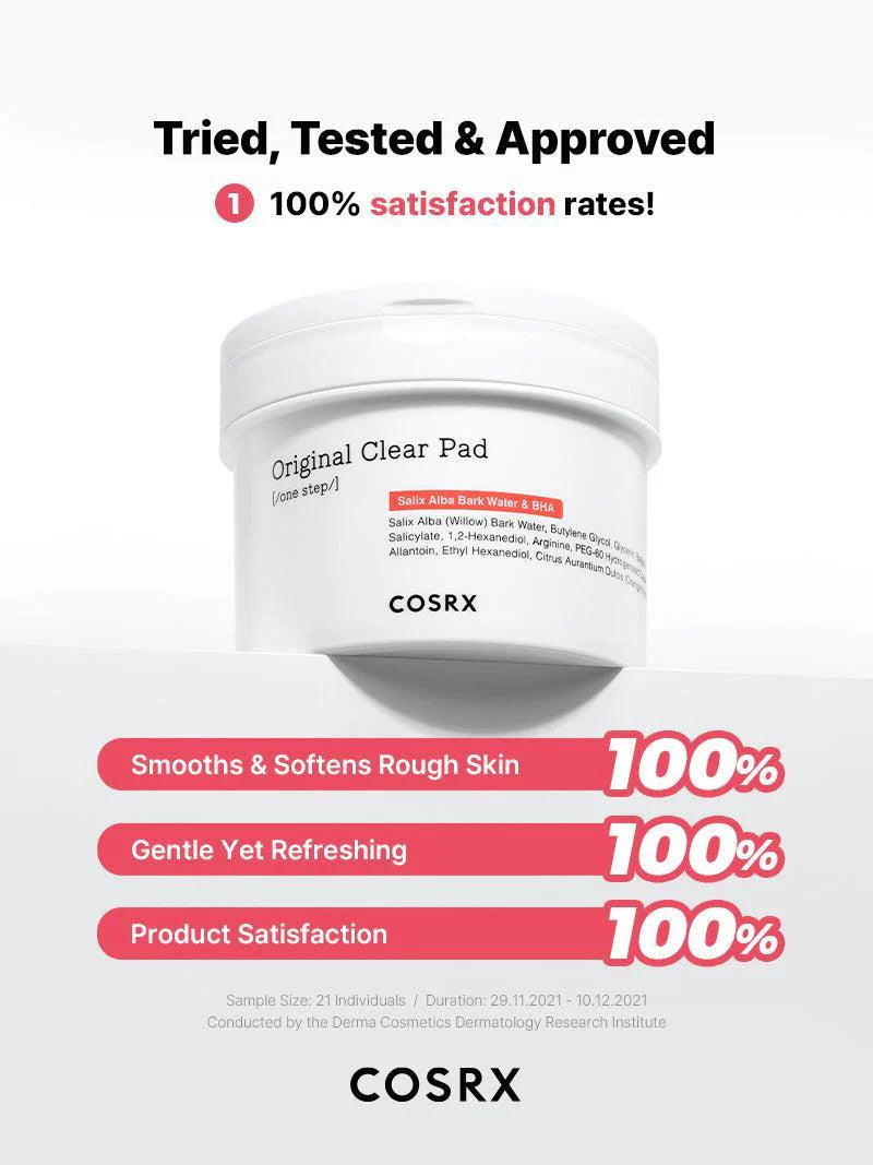 Cosrx One Step Original Clear Pad – 70 Pads