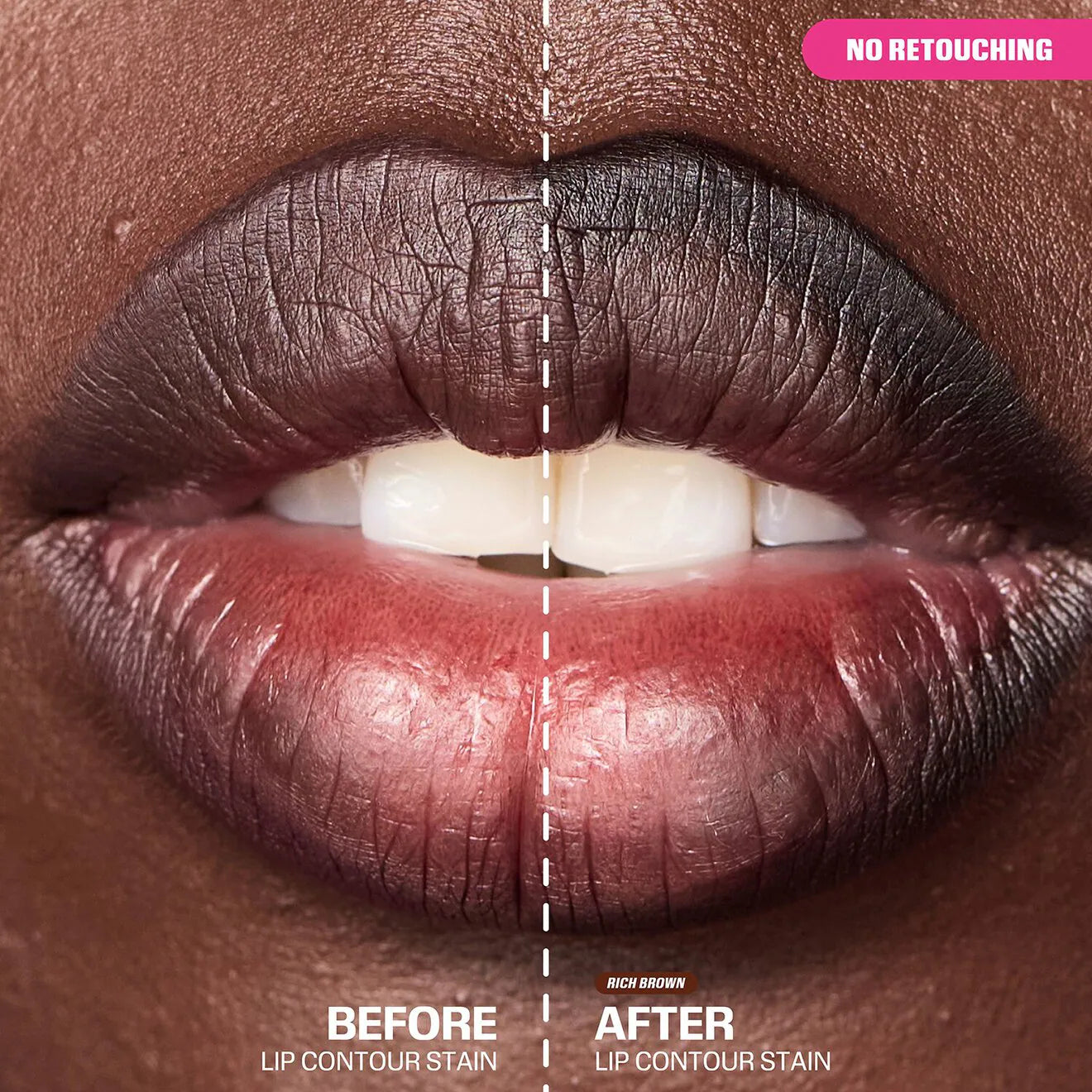 Huda Beauty Lip Contour Lip Stain For 12-Hour Wear