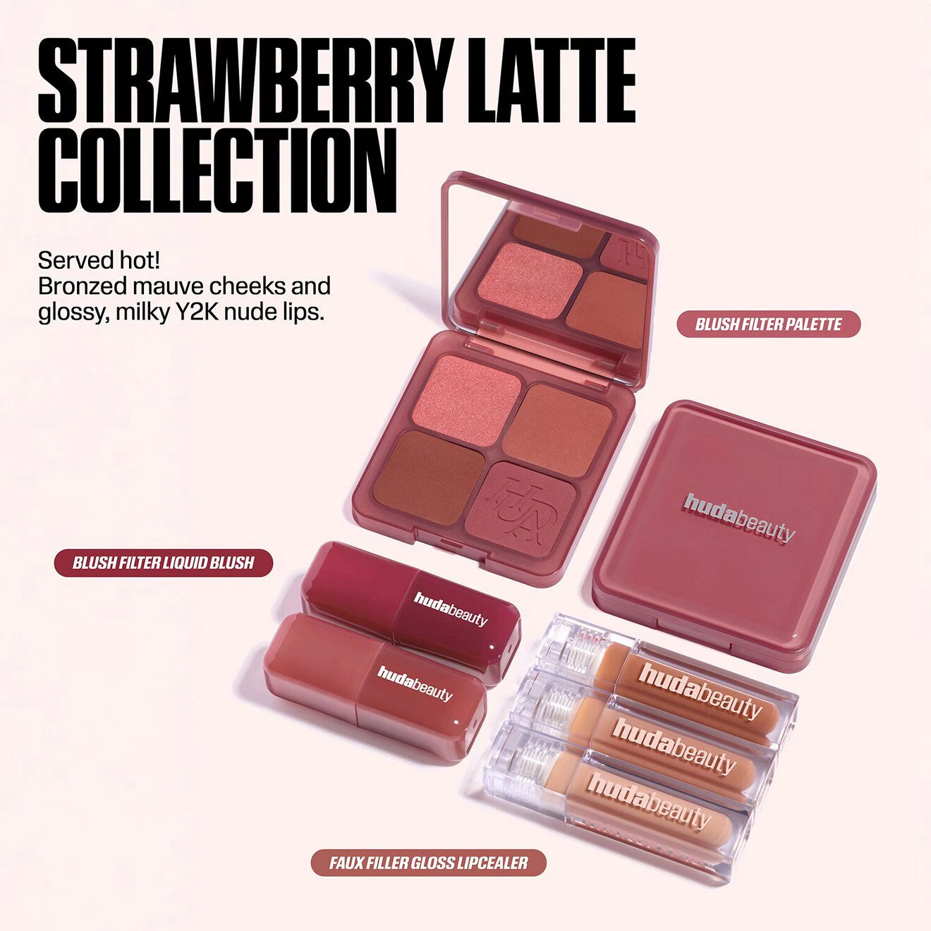 Huda Beauty Blush Filter Blurring Blushlighters Palette