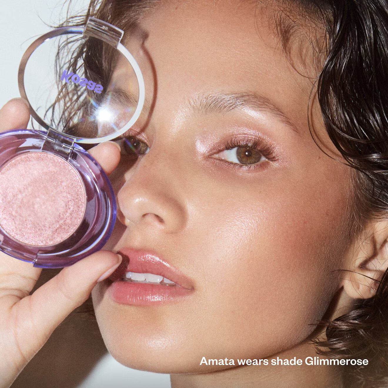 KOSAS Shiny Objects Wet Glisten Highlighter Powder