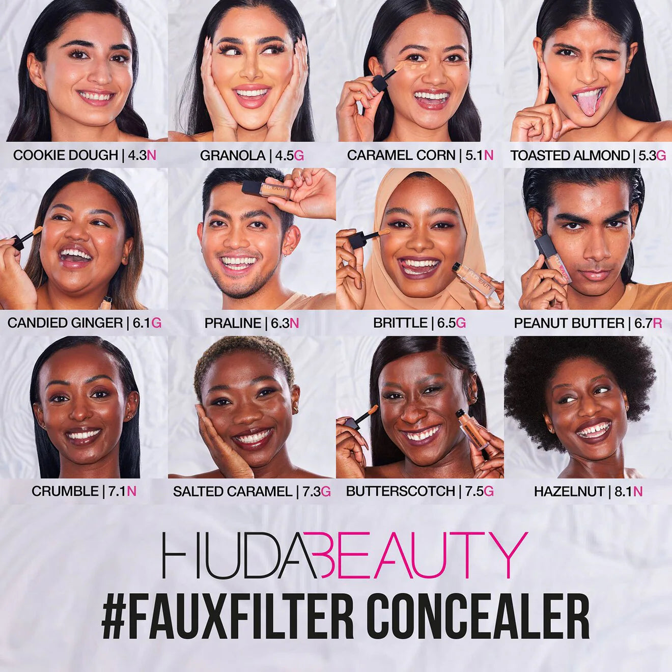 Huda Beauty Fauxfilter Luminous Matte Liquid Concealer