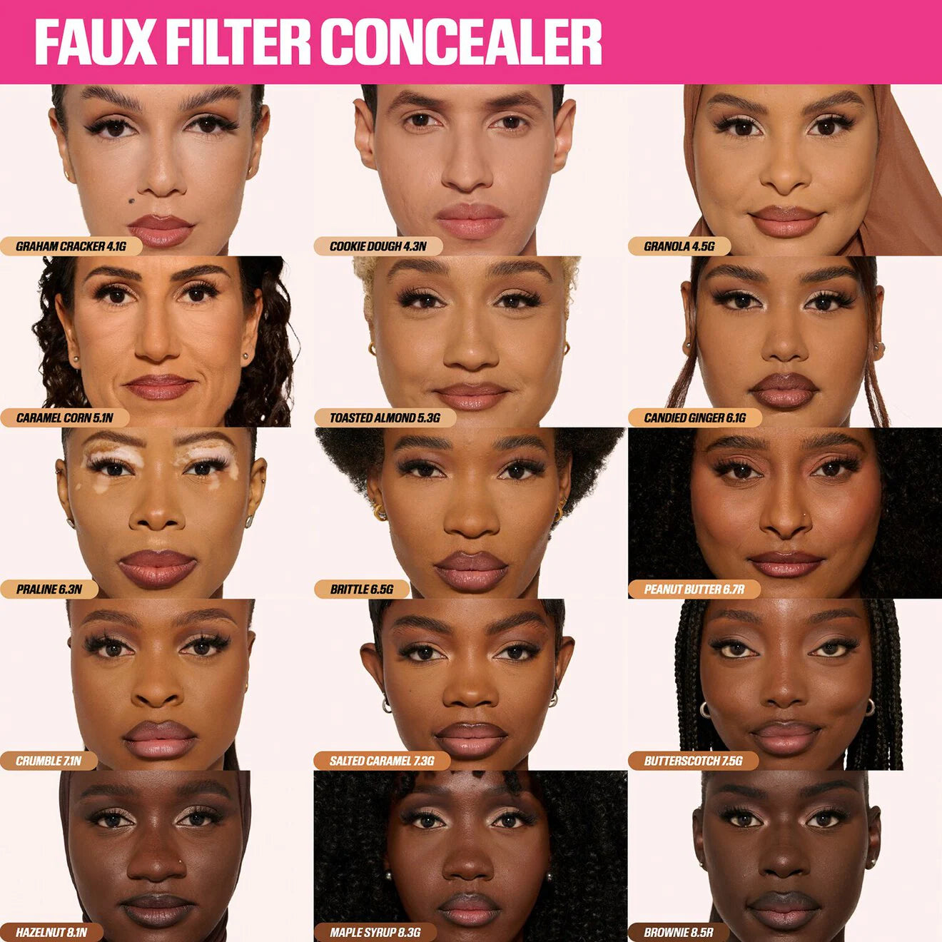 Huda Beauty Fauxfilter Luminous Matte Liquid Concealer