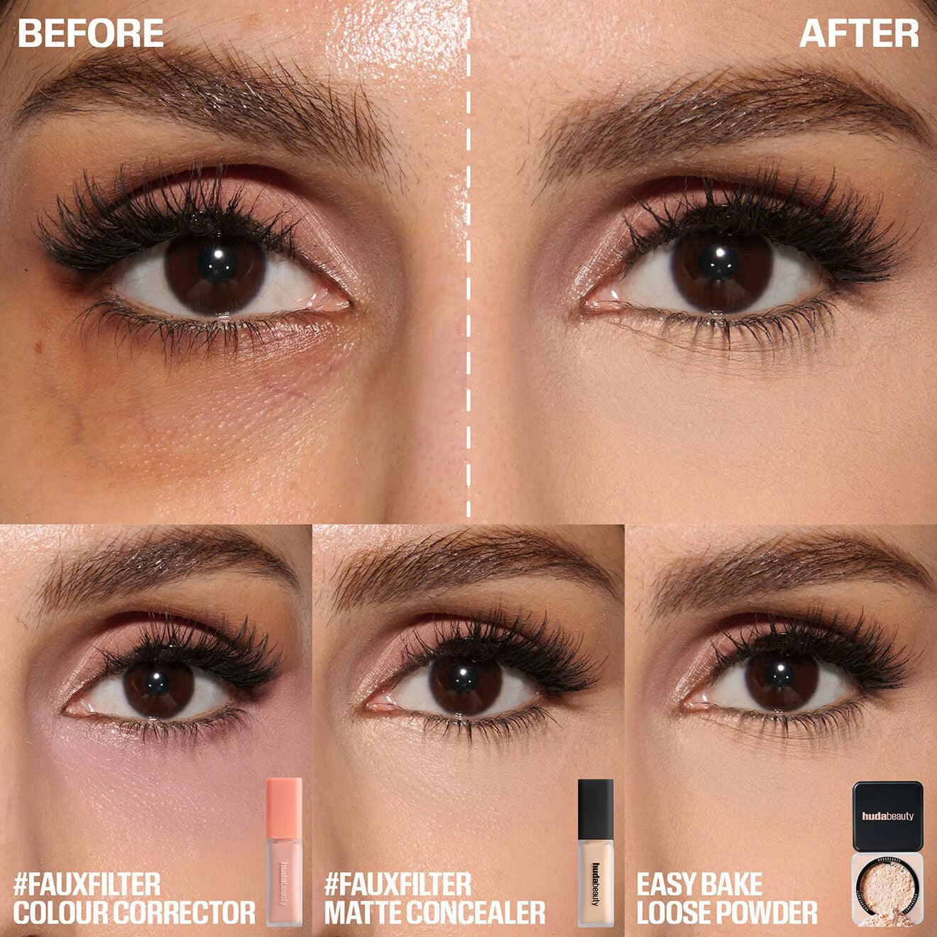 Huda Beauty Fauxfilter Luminous Matte Liquid Concealer