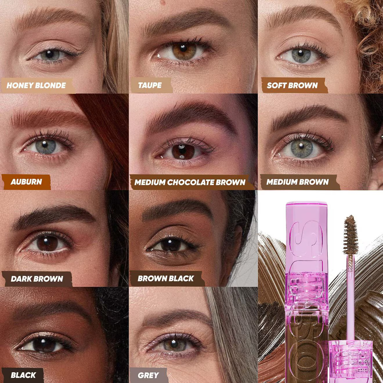 KOSAS Air Brow Tinted Volumizing Treatment Gel