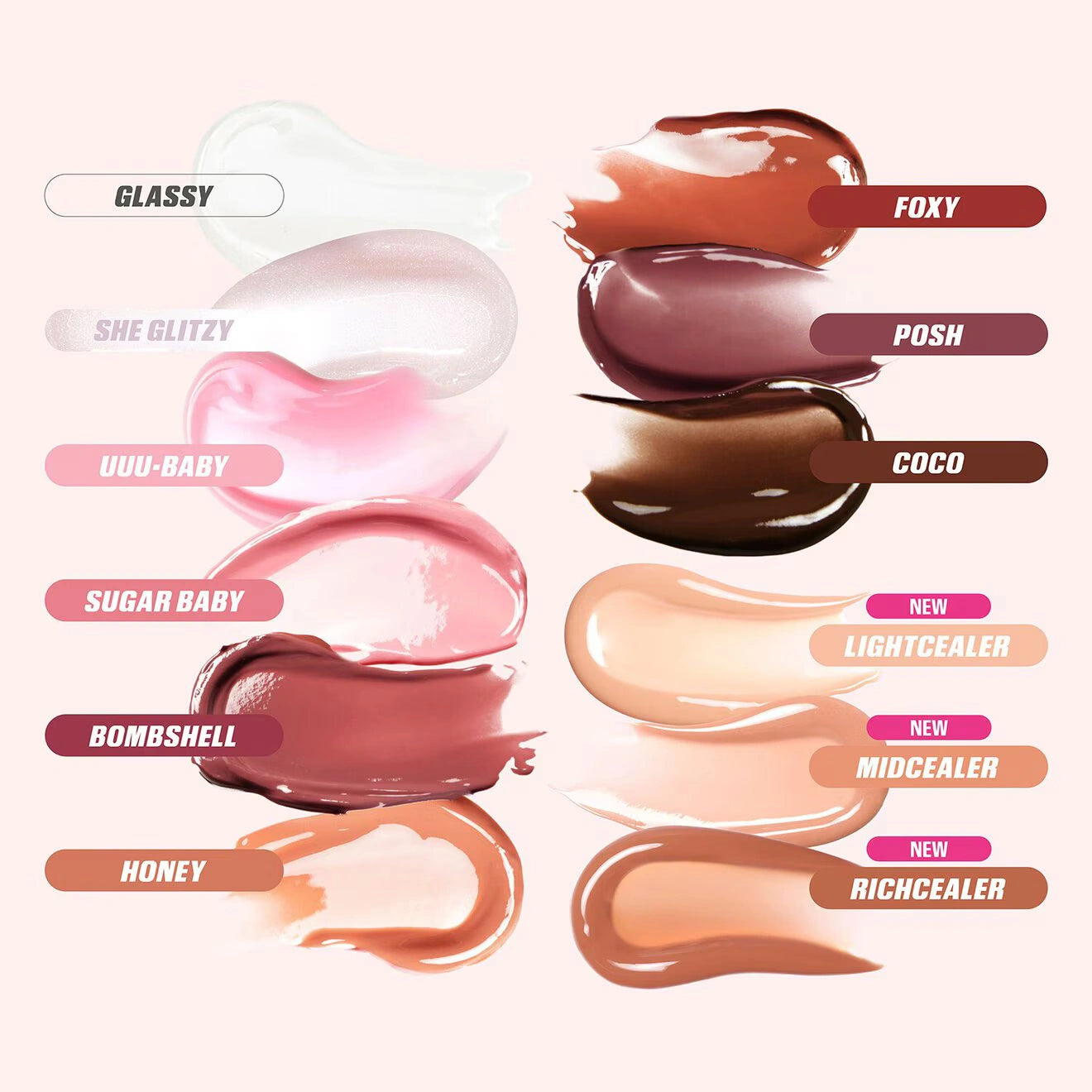 Huda Beauty Faux Filler Extra Shine Lip Gloss