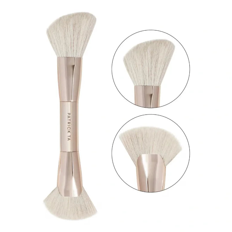 PATRICK TA Brushes – Dual-Ended Contour Brush