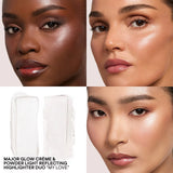 PATRICK TA Major Glow Crème and Powder Light Reflecting Highlighter Duo