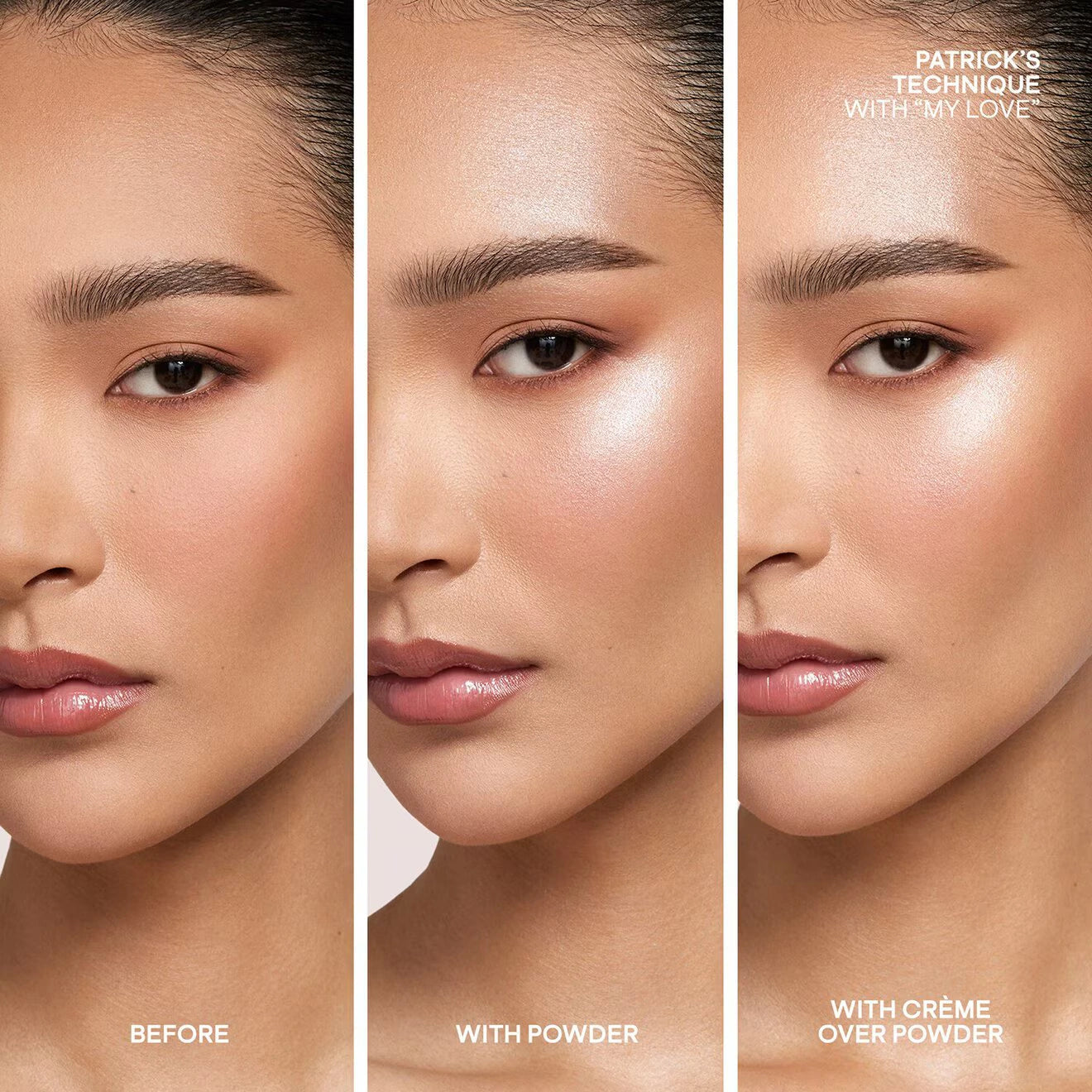 PATRICK TA Major Glow Crème and Powder Light Reflecting Highlighter Duo