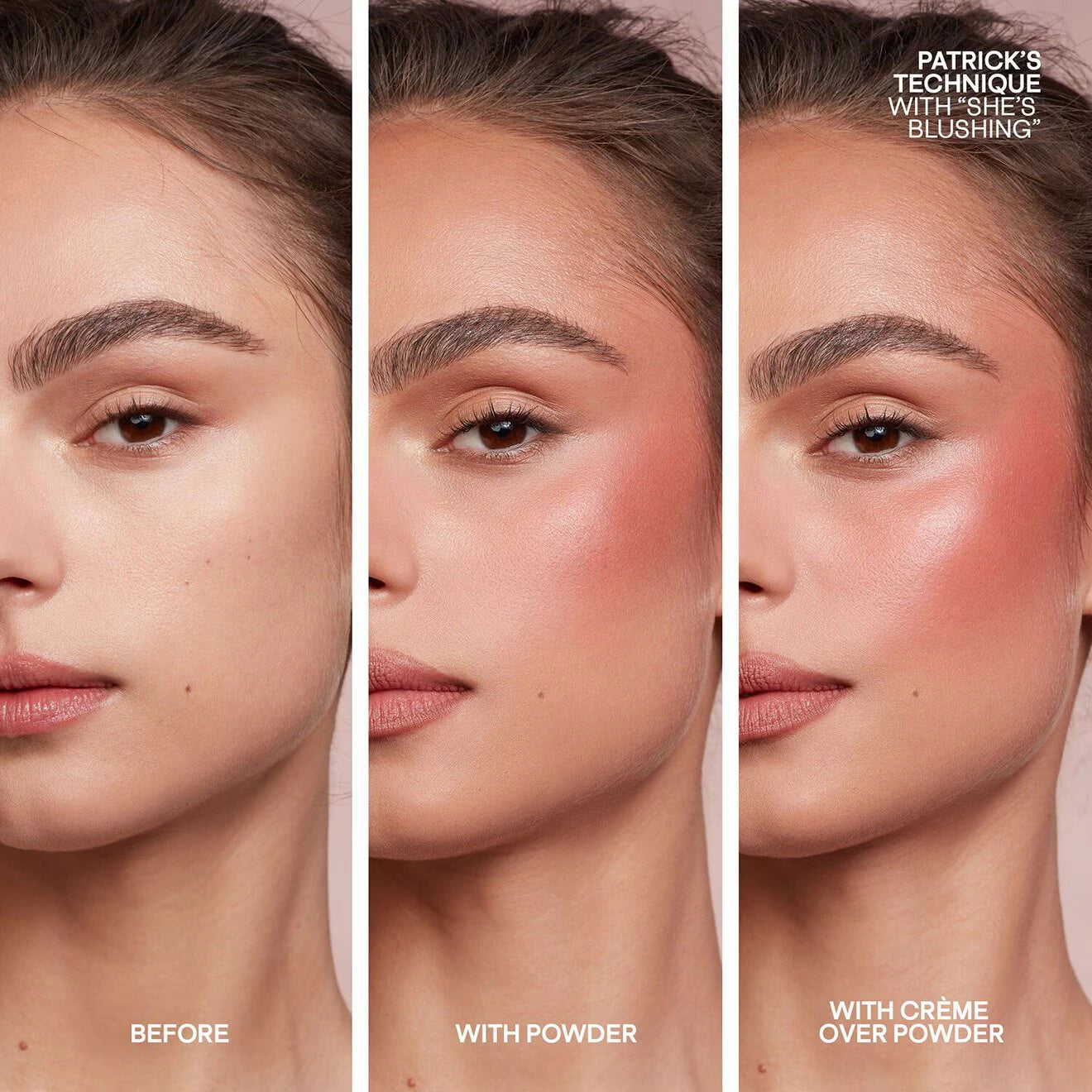 PATRICK TA Mini Major Headlines Double-Take Crème and Powder Blush Duo