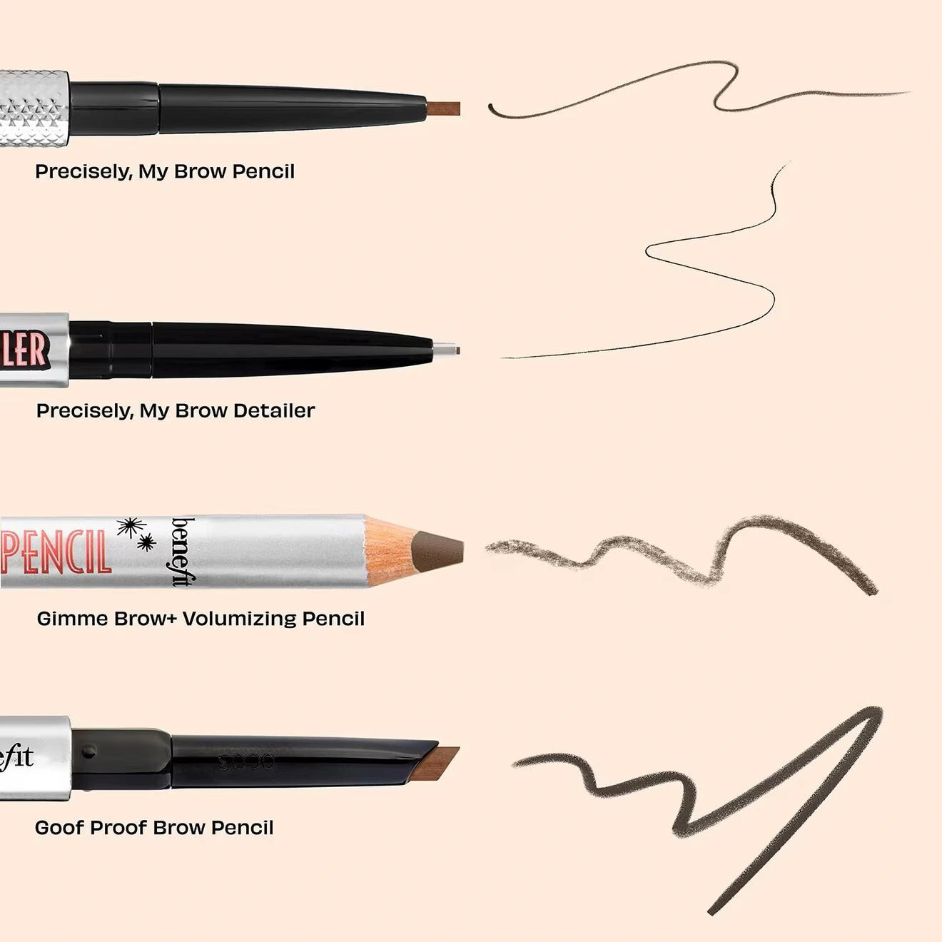 Benefit Cosmetics Precisely, My Brow Pencil Shade Extensions Mini