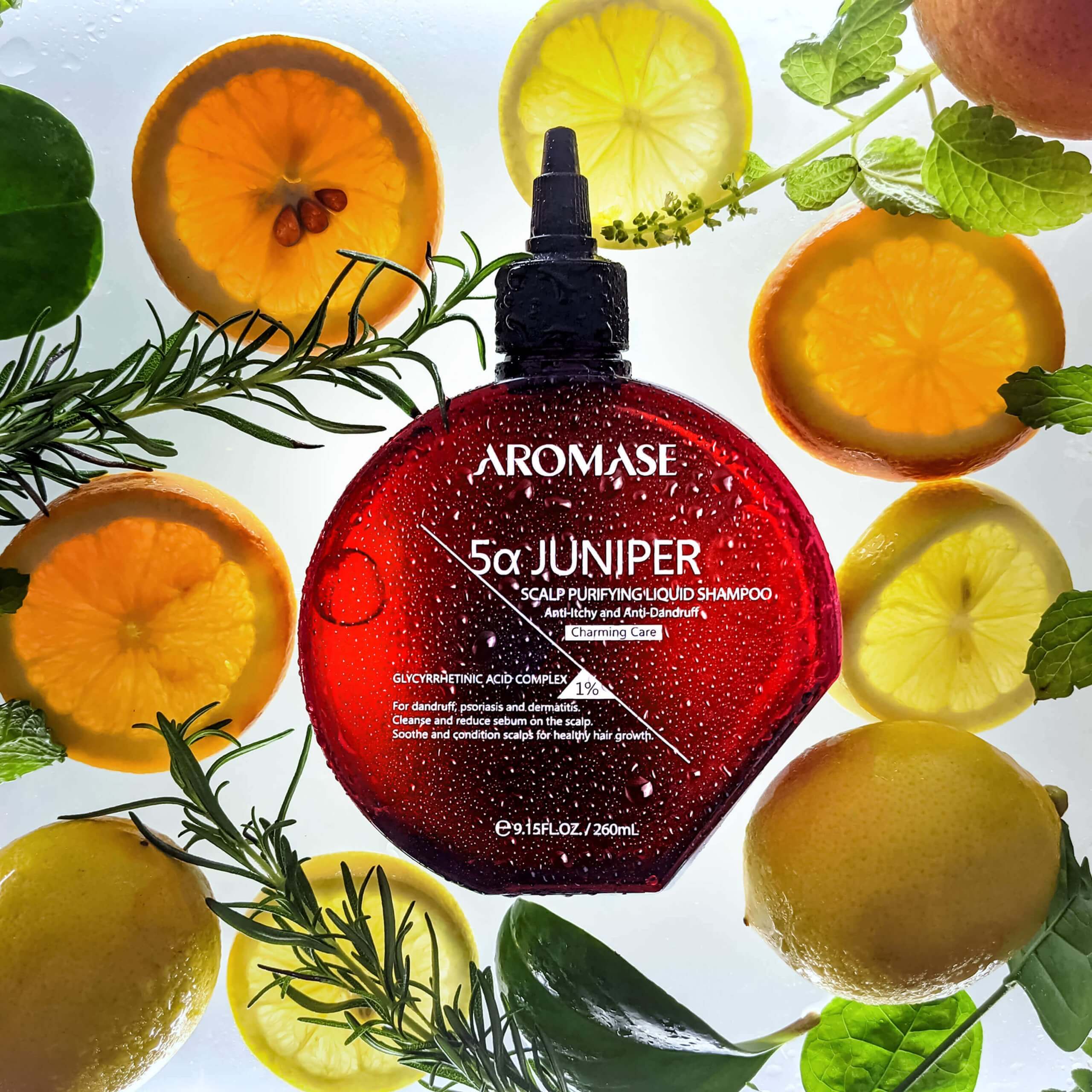 Aromase 5α Juniper Scalp Purifying Liquid Shampoo Charming Care For Her - 40 ml