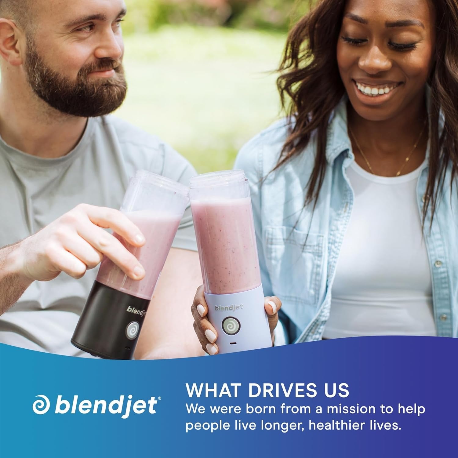 BLENDJET V2 Portable Blender - World's Most Powerful Compact 16Oz BPA Free Blender - Royal