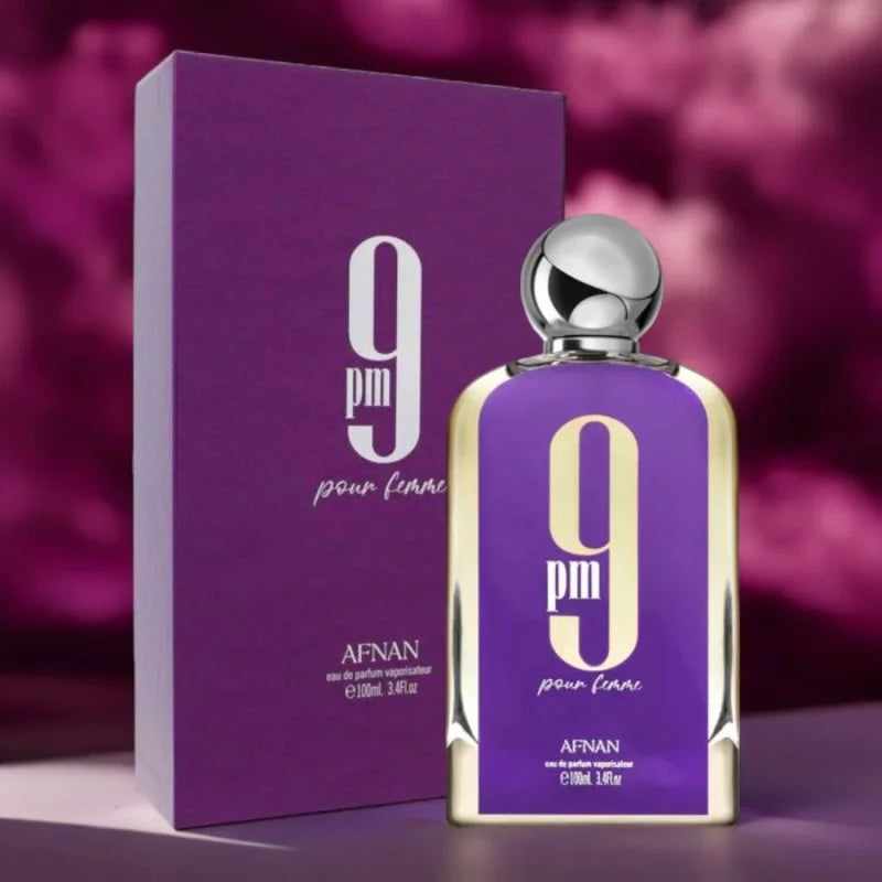 Afnan 9 PM Pour Femme EDP For Her - 100 Ml
