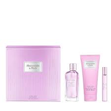 ABERCROMBIE &FITCH FIRST INSTINCT EDP 100 ML/L 3 PCS SET (ABER/FITCH)