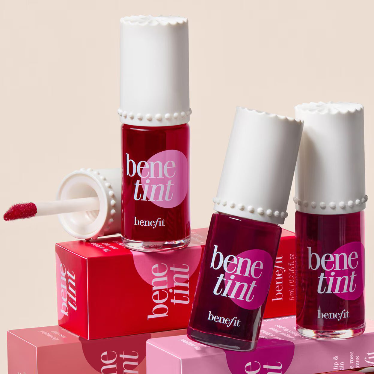 Benetint - Rose-tinted Lip & Cheek Stain DARK CHERRY - BENEFIT COSMETICS