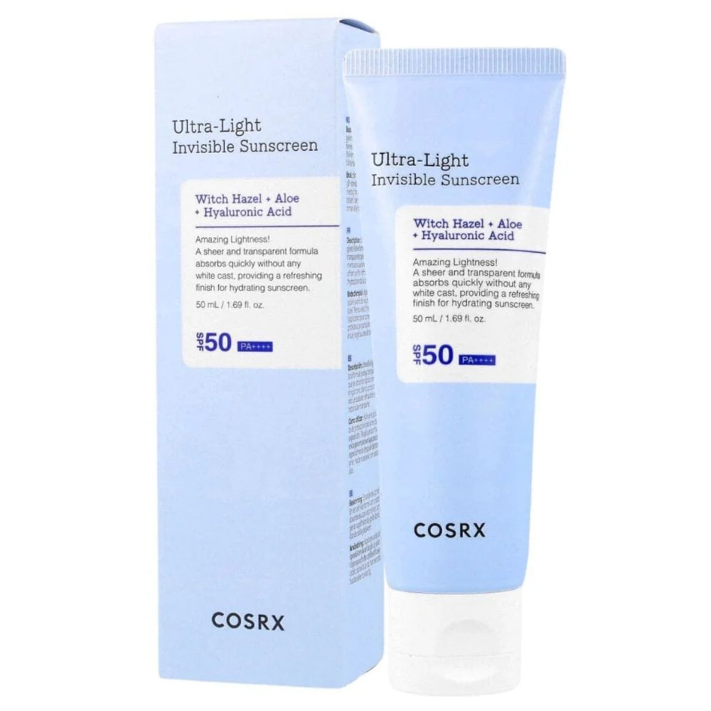 COSRX Ultra-Light Invisible Sunscreen SPF50+ PA++++ 50ml