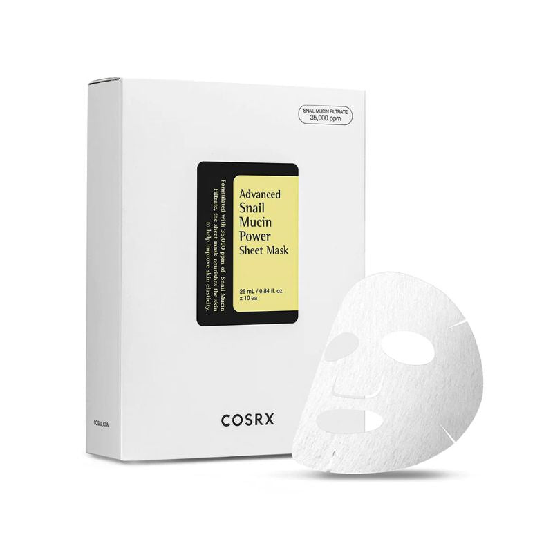 Cosrx Advanced Snail Mucin Power Sheet Mask 10 Sheets