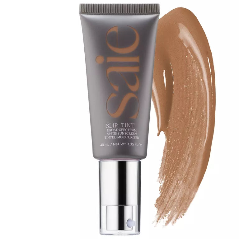 Saie Slip Tint - Lightweight Tinted Moisturizer with Hyaluronic Acid - Shade 01 Very Light Pink