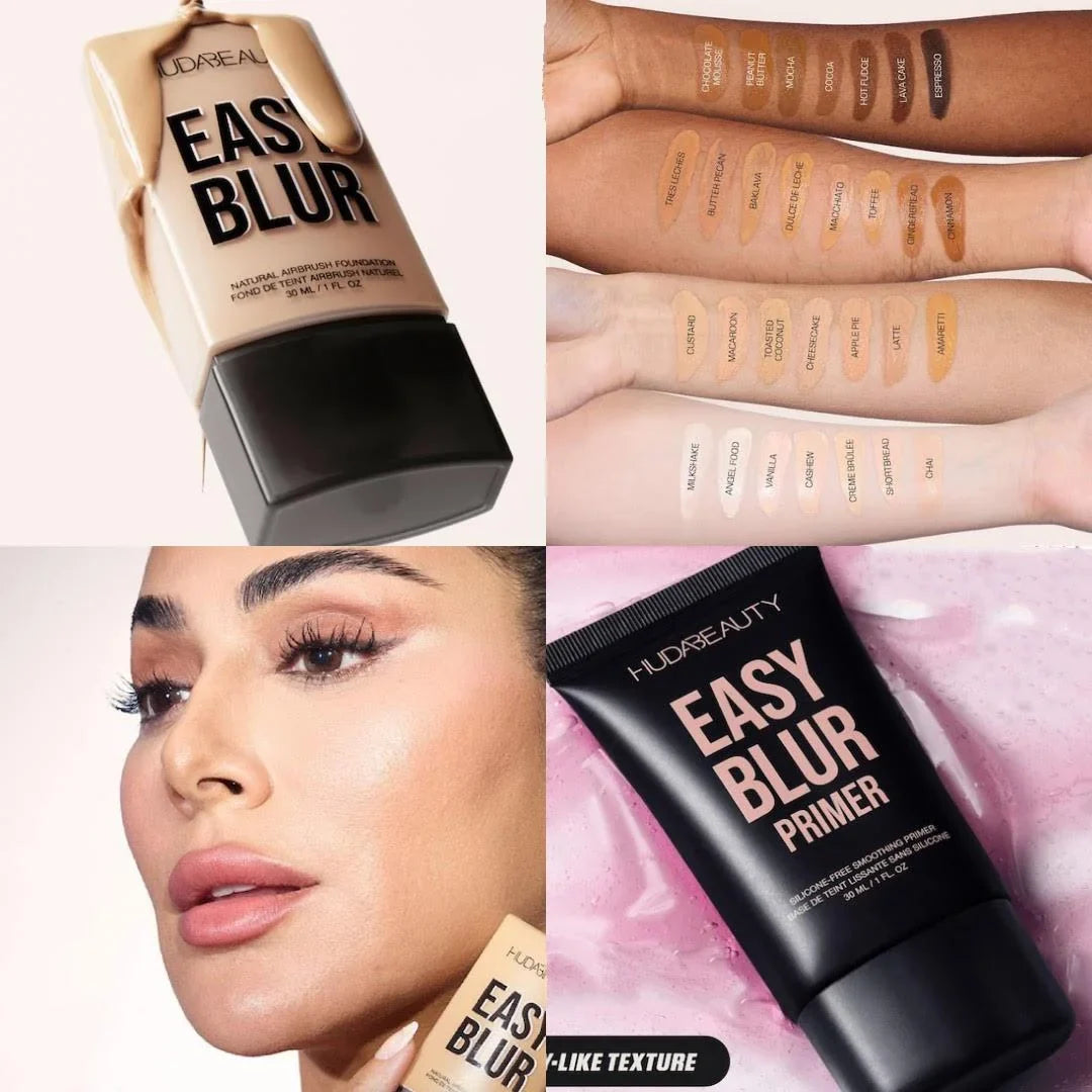 Huda Beauty Easy Blur Natural Airbrush Foundation - 30 ml - Cocoa 510R