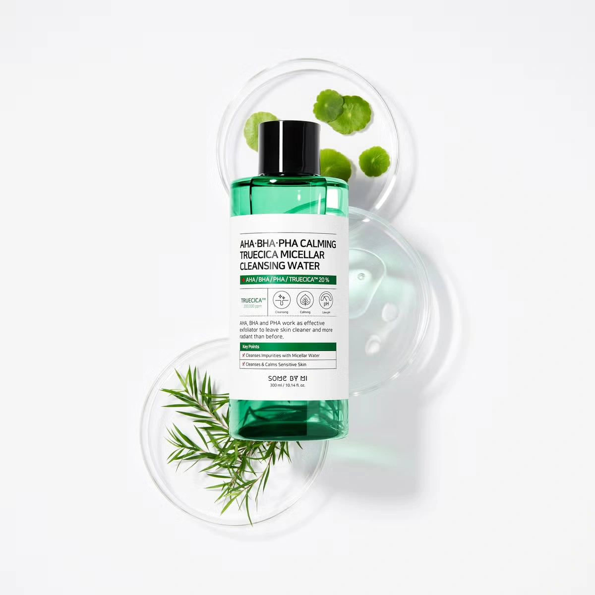 Some By Mi AHA-BHA-PHA Calming Truecica Micellar Cleansing Water – 300 ml