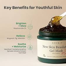 AXIS-Y New Skin Resolution Gel Mask - 50 ml