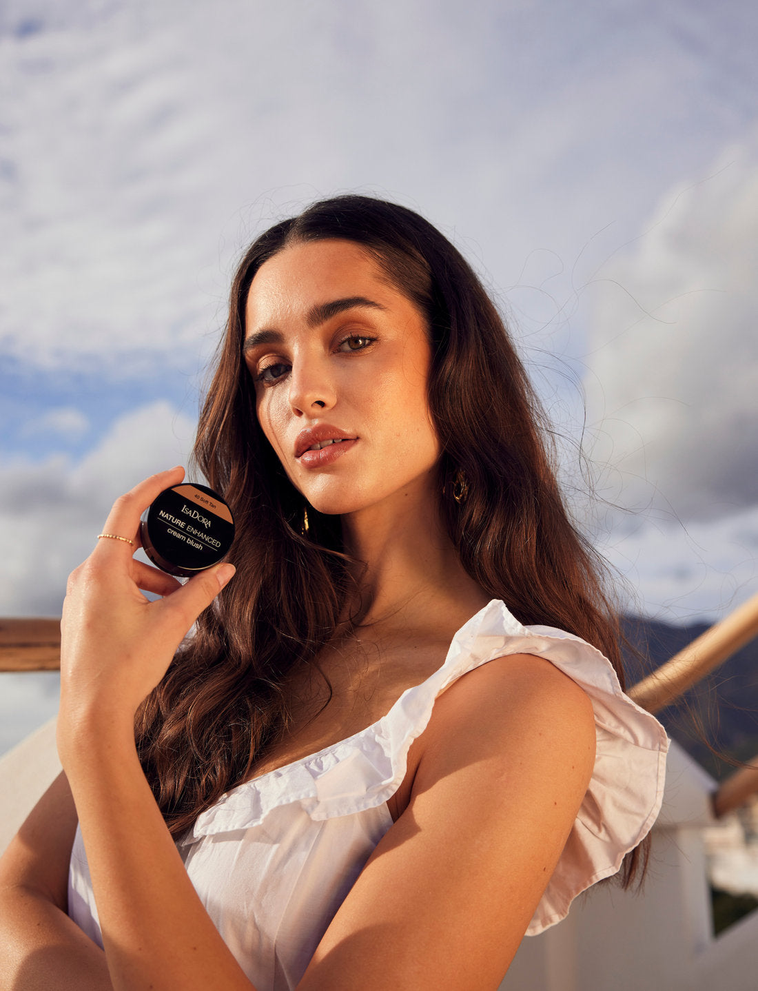 IsaDora Nature Enhanced Cream Blush - 40 Soft Tan