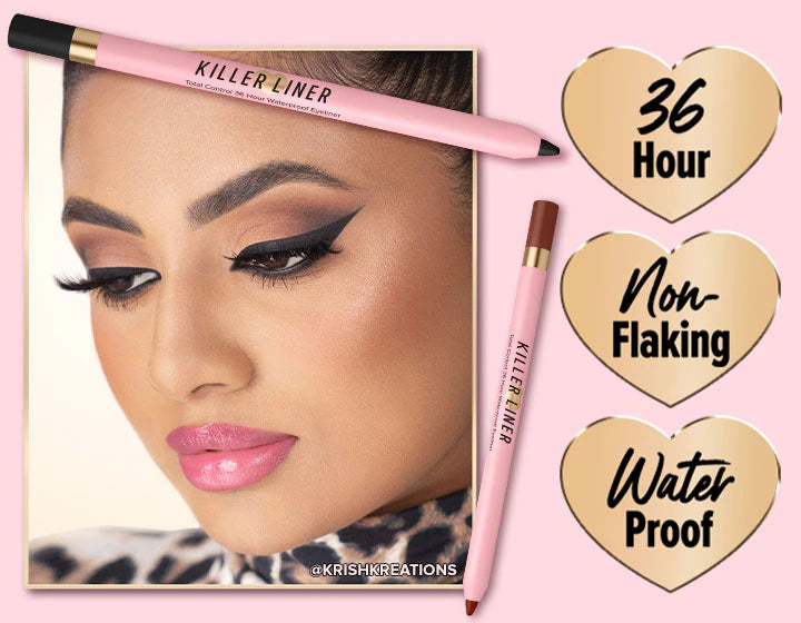 Too Faced Killer Liner - Waterproof Eyeliner - Killer Taupe