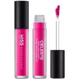 Kiss New York Celeste Matte Liquid Lipstick - Pink Punch