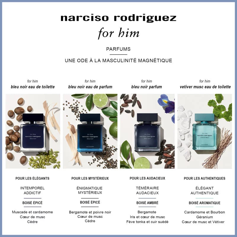 Narciso Rodriguez Bleu Noir Parfum For Him - 100 ml