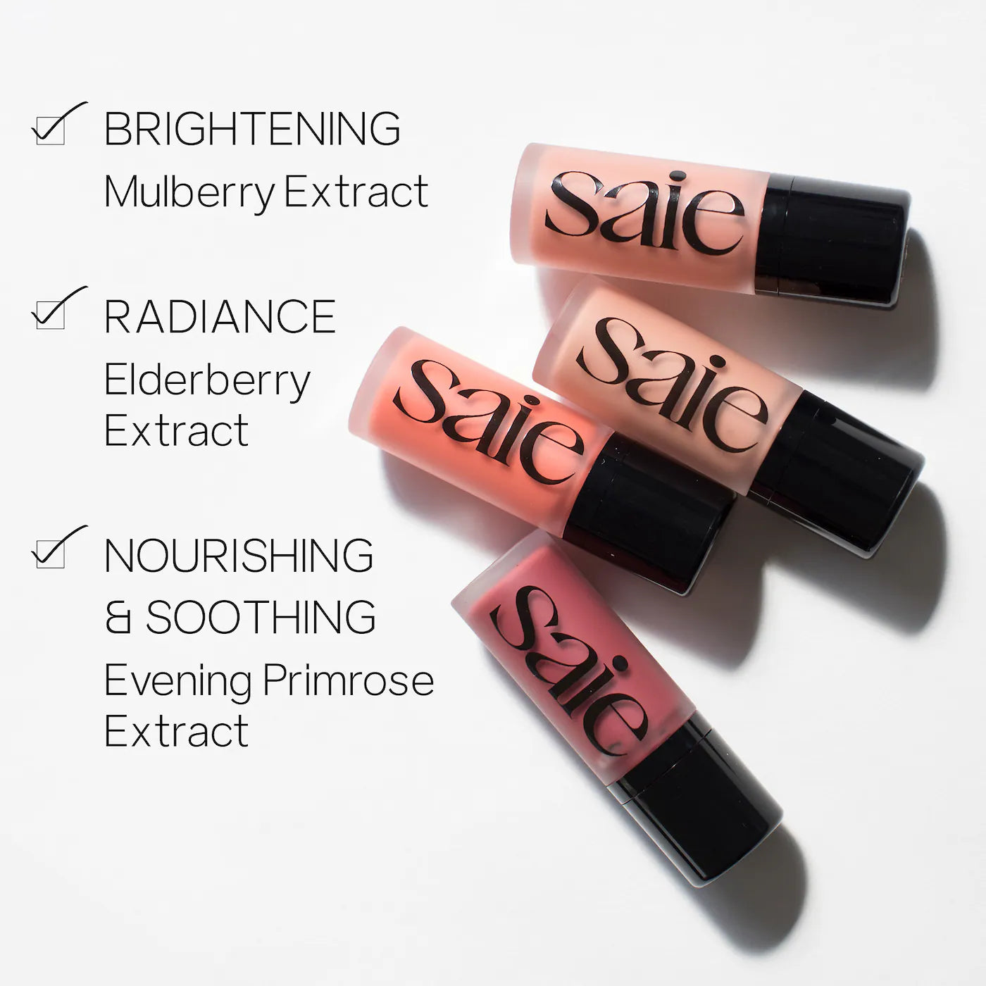 Saie Dew Blush - Blendable Liquid Blush - Chilly