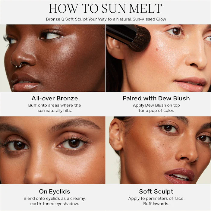 Saie Sun Melt - Natural Cream Bronzer - Medium Bronze
