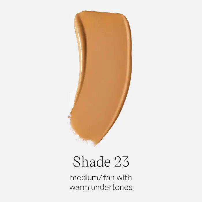 Saie Glowy Super Skin Tint Foundation with Hyaluronic Acid - 23 Medium/Tan Warm Undertones