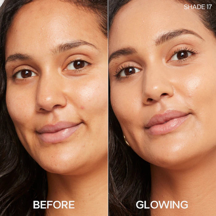 Saie Glowy Super Skin Tint Foundation with Hyaluronic Acid - 17 Medium Warm Undertones