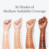 Saie Glowy Super Skin Tint Foundation with Hyaluronic Acid - 22 Medium/Tan Olive Undertones
