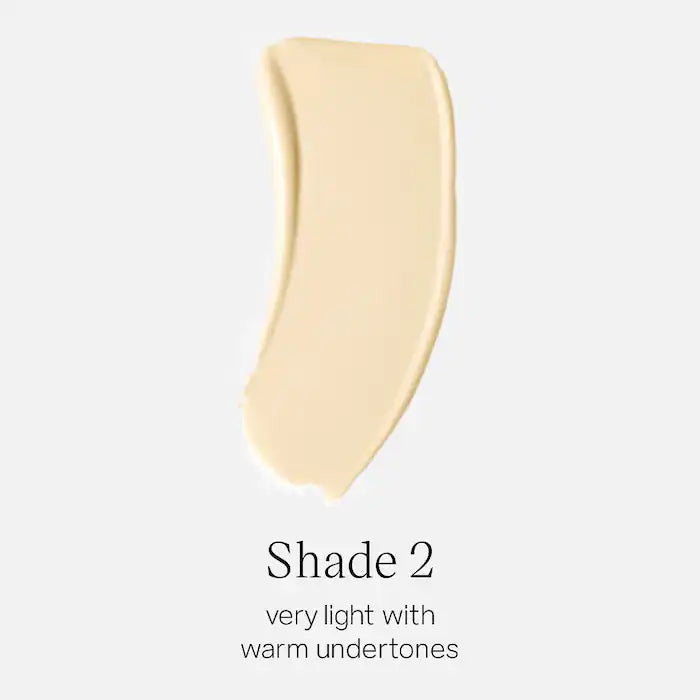Saie Glowy Super Skin Tint Foundation with Hyaluronic Acid - 2 Very Light Warm Undertones