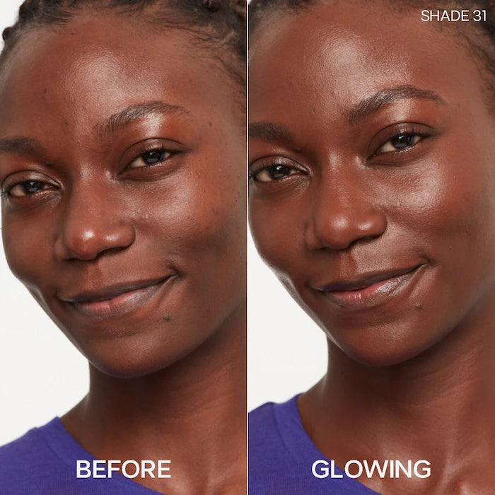 Saie Glowy Super Skin Tint Foundation with Hyaluronic Acid - 31 Deep Warm Undertones