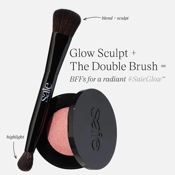 Saie Glow Sculpt - Multi-Use Cream Highlighting Blush - Peachglow