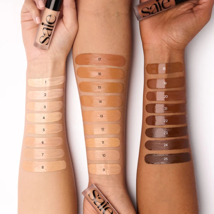 Saie Slip Tint Radiant All-Over Concealer with Niacinamide - 9 Light/Medium With Neutral Undertones