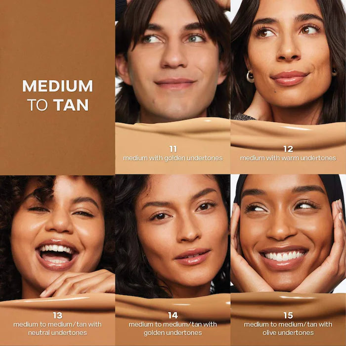 Saie Slip Tint Radiant All-Over Concealer with Niacinamide - 14 Medium to Medium/Tan With Golden Undertones
