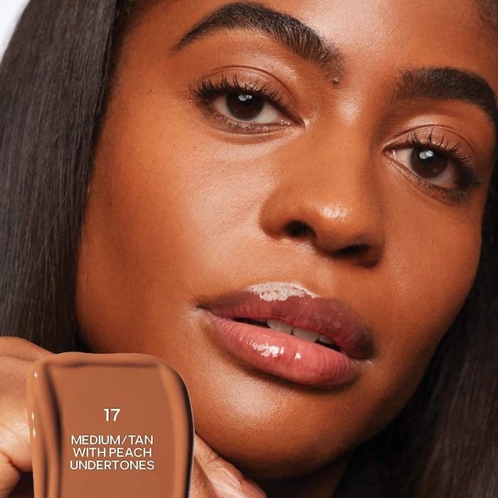 Saie Slip Tint Radiant All-Over Concealer with Niacinamide - 17 Medium/Tan With Peach Undertones