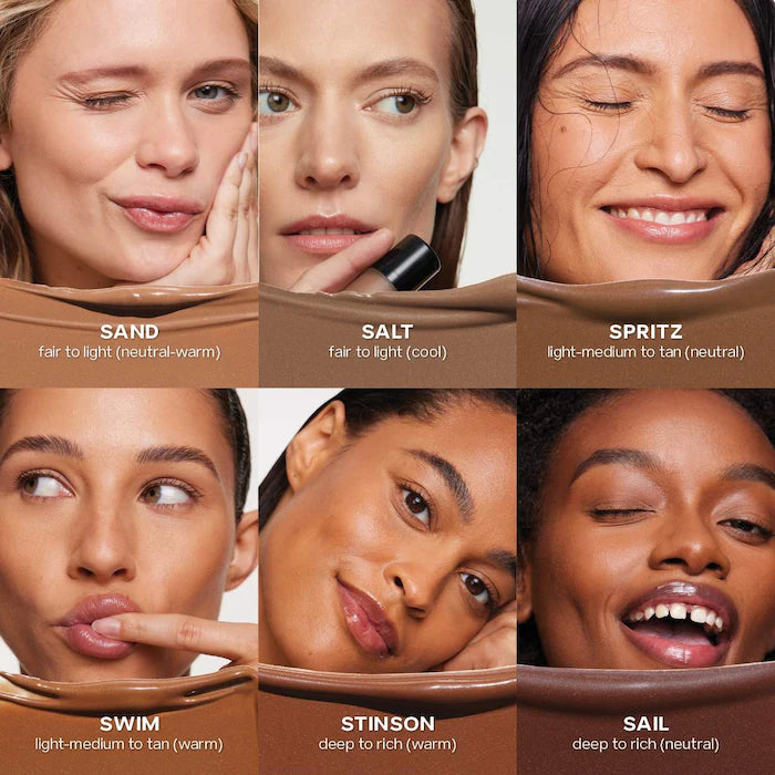 Saie Dew Bronze - Soft-Focus Effortless Liquid Bronzer - Sail