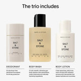 Salt and Stone Santal & Vetiver Mini Trio Set