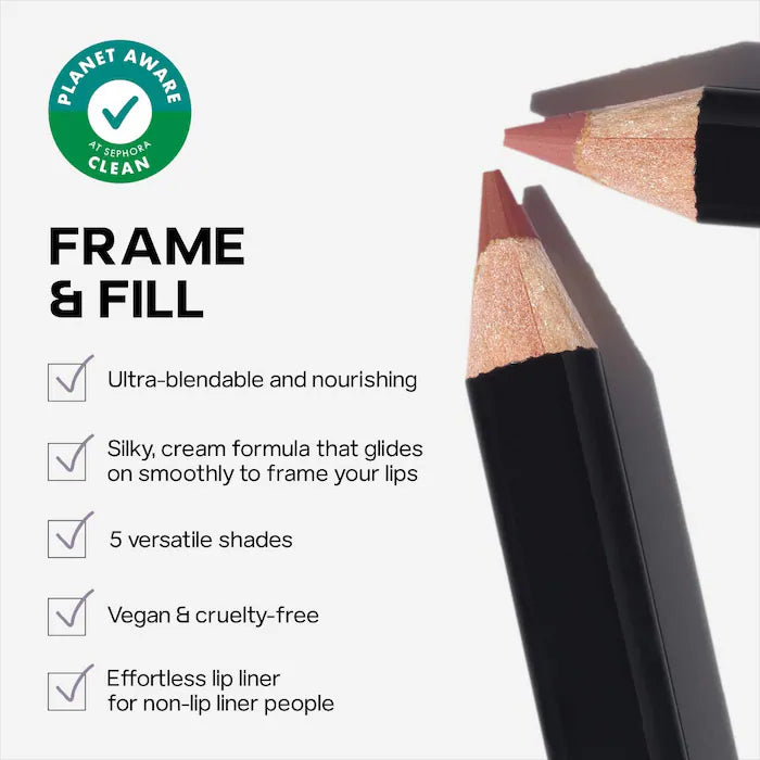 Saie Lip Liner 101 - Nourishing & Defining Lip Pencil - Twist