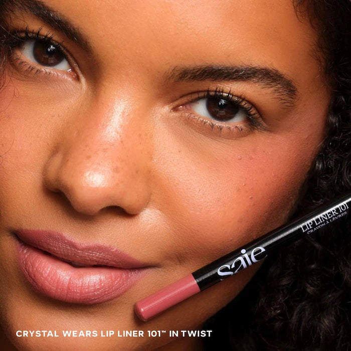 Saie Lip Liner 101 - Nourishing & Defining Lip Pencil - Twist