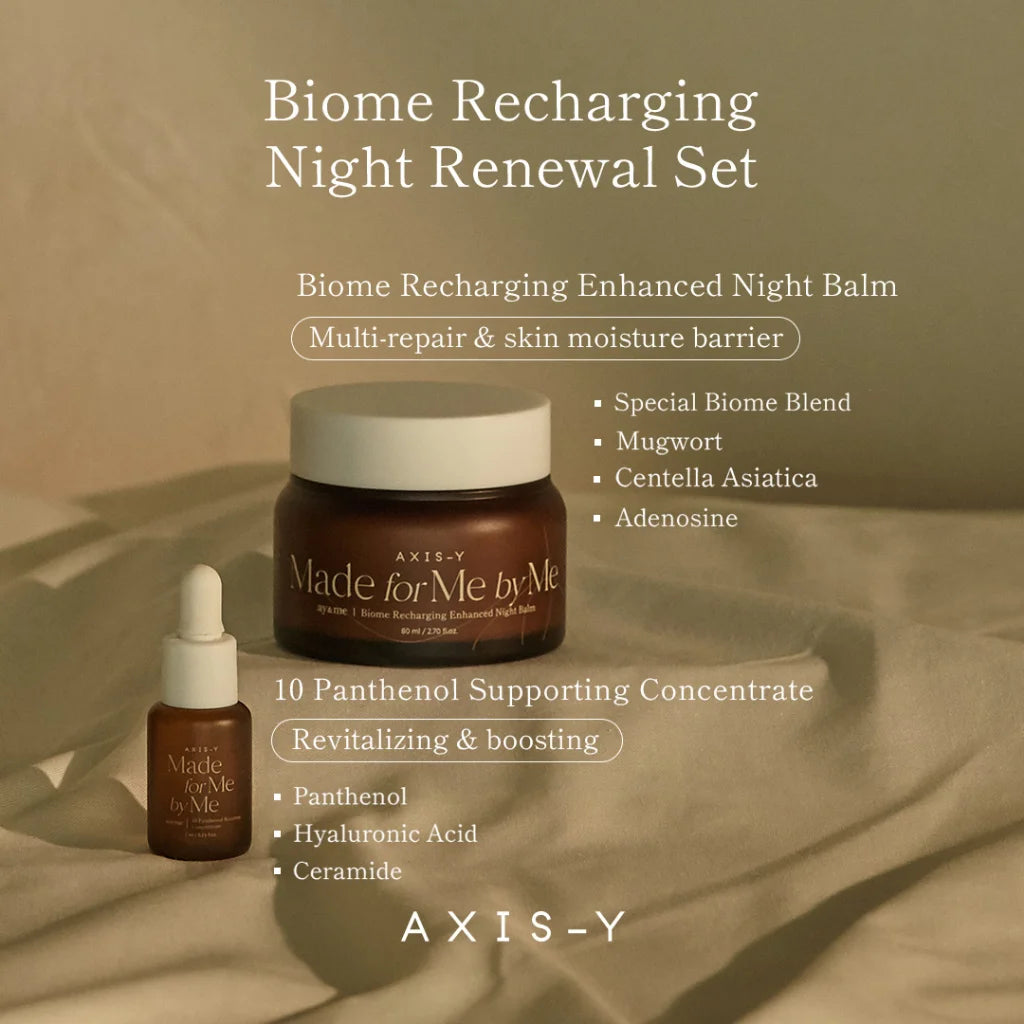 AXIS-Y Biome Recharging Night Renewal Set