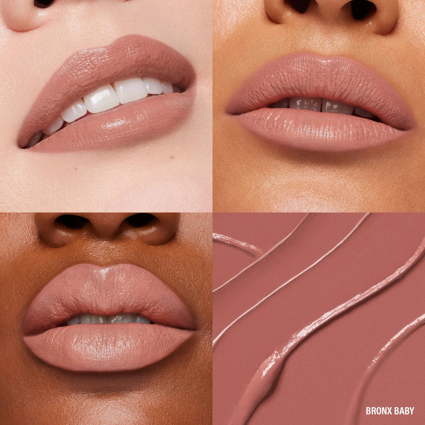 Makeup By Mario SuperSatin™ Lipstick - Bronx Baby (Soft Warm Rose)