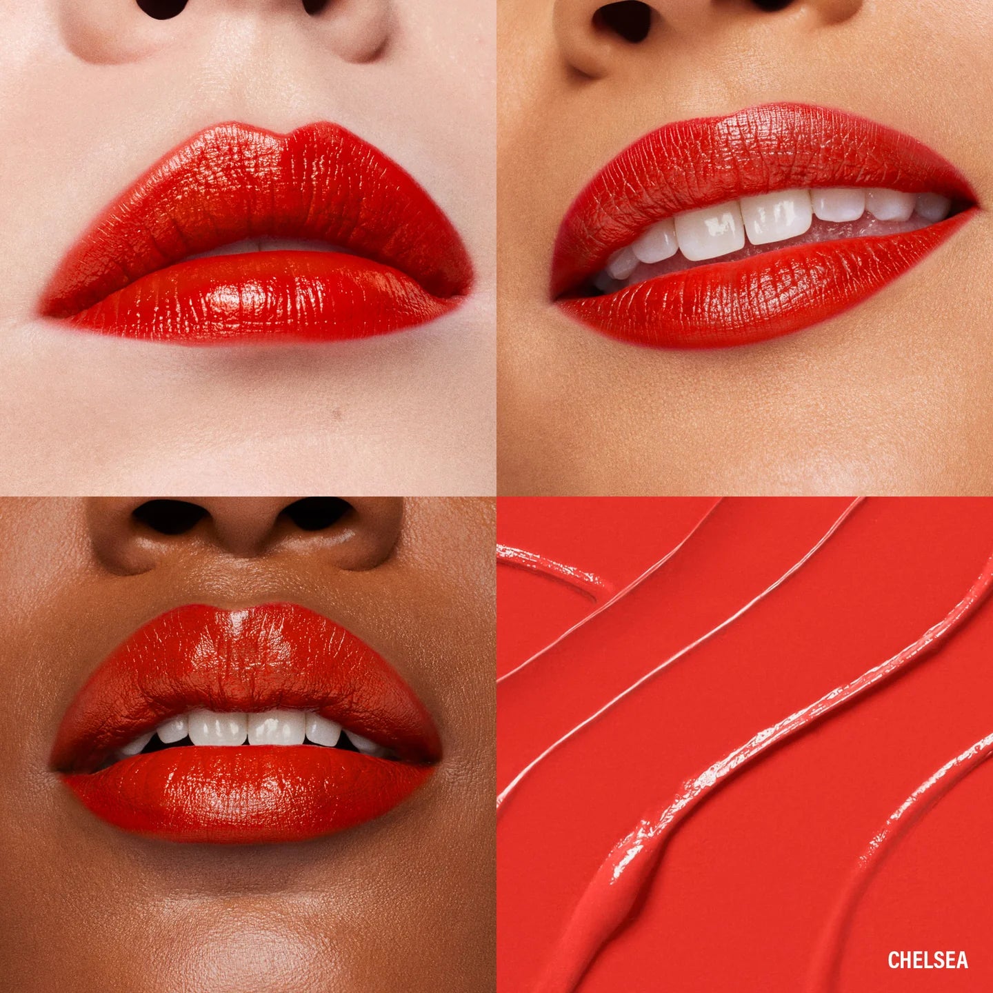 Makeup By Mario SuperSatin™ Lipstick - Chelsea (Red-Orange)