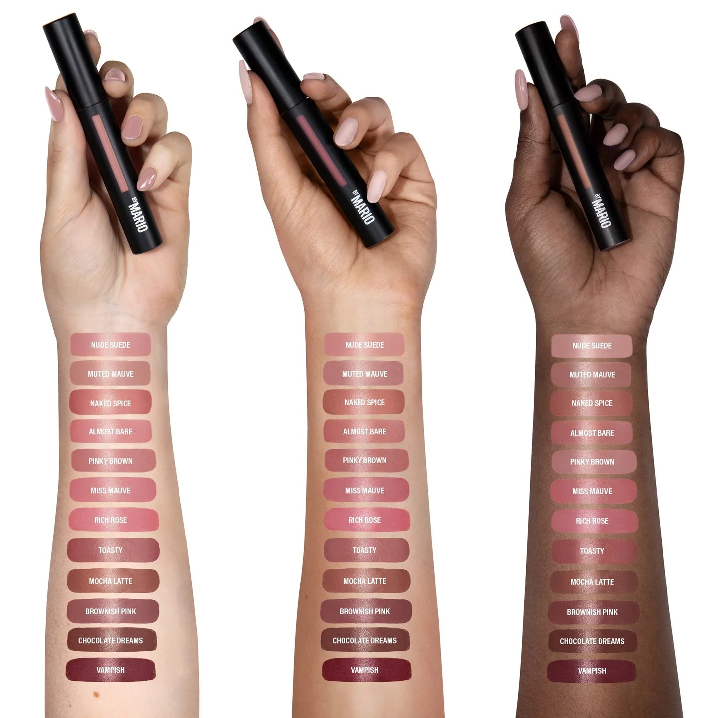 Makeup By Mario Ultra Suede™ Cozy Lip Crème - Vampish - Rich Reddish Brown